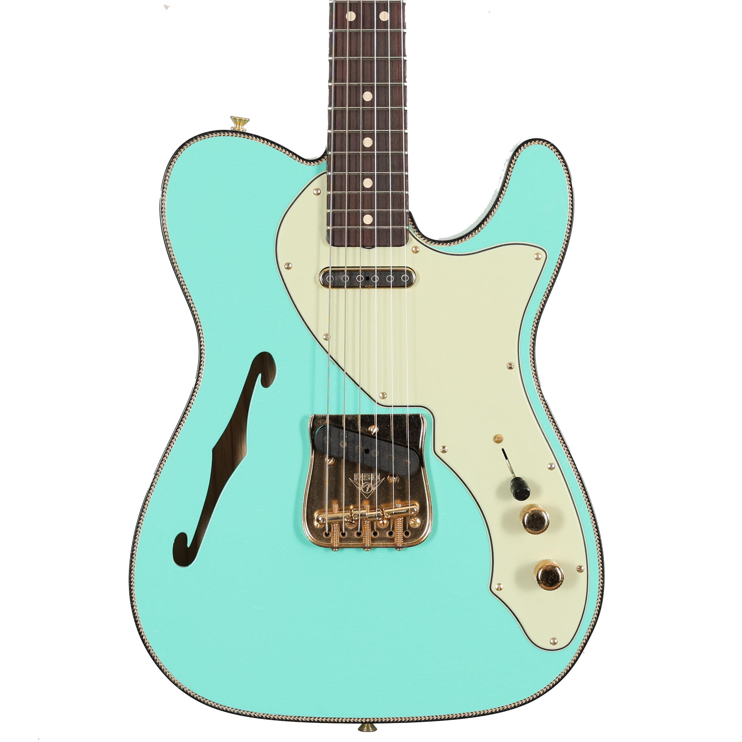 Fender Custom Shop 50's Thinline Telecaster in Super Faded Aged